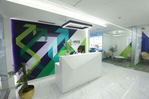 Office Entrance Wall Design Ideas